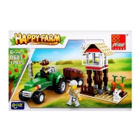 Конструктор Ферма &laquo;Кроличья ферма&raquo;, 179 деталей