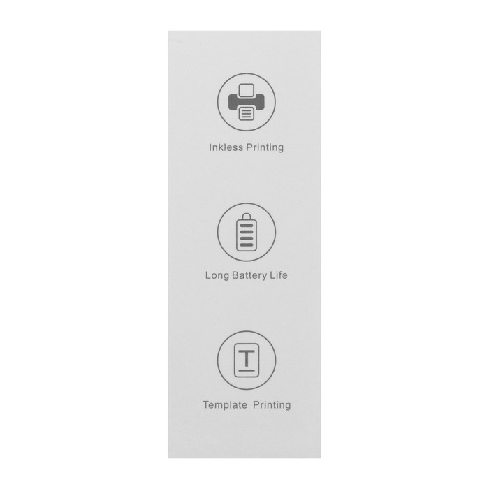 Мини-принтер LPR-19, кабель Туре-С, Кот розово-белый