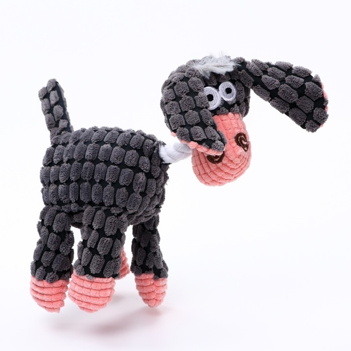 Игрушка мягкая для собак Игрушка мягкая для собак "Весёлый двор", 27 х 8 см, микс цветов