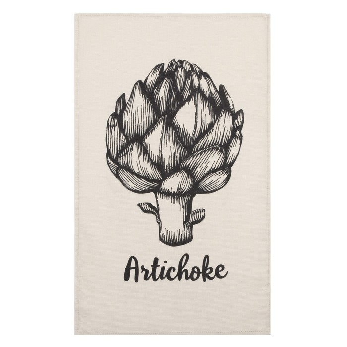 Набор кухонных полотенец Доляна Pineapple 35х60см-2шт, 100% хлопок