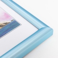 Фоторамка пластик "Радуга" 10х15 см, голубой