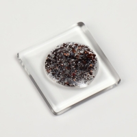 Гель лак для ногтей, &laquo;GLITTER FLASH&raquo;, 3-х фазный, 8мл, LED/UV, цвет прозрачный/коричневый (12)