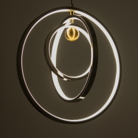 Светильник BayerLux "Хайфи" 27Вт LED золото-серебро 40х40х42см