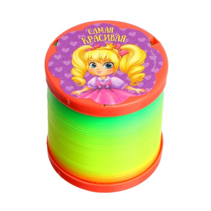 Пружинка - радуга &laquo;Самая красивая&raquo;, d=5 см