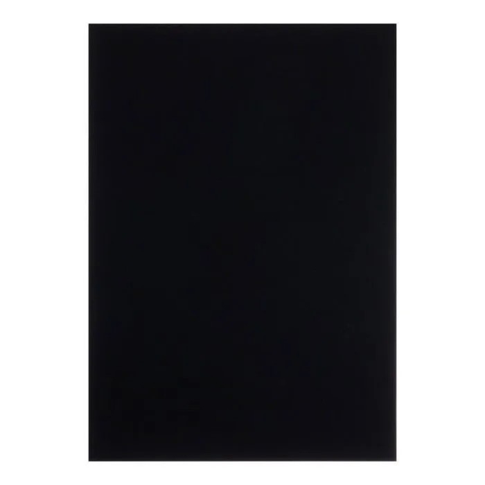 Бумага цветная А4, 50 листов, deVENTE, 80 г/м2, чёрная