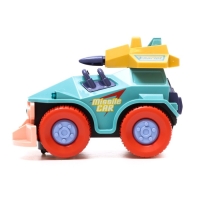 Танк &laquo;Тигр&raquo;, стреляет ракетами, свет и звук, работает от батареек, цвет разноцветный