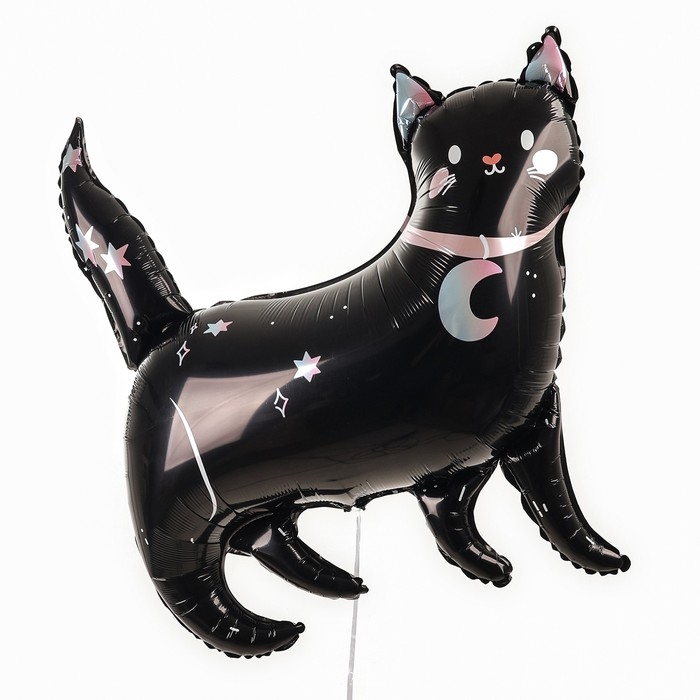 Шар фольгированный 38" &laquo;Чёрная кошка&raquo;, фигура