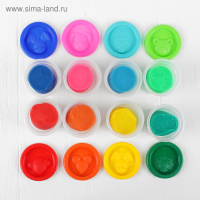 Набор детский для лепки «Тесто-пластилин», 8 цветов по 50 г Набор детский для лепки «Тесто-пластилин», 8 цветов по 50 г