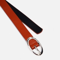 Ремень женский, ширина 2,3 см, пряжка металл, цвет рыжий Ремень женский, ширина 2,3 см, пряжка металл, цвет рыжий