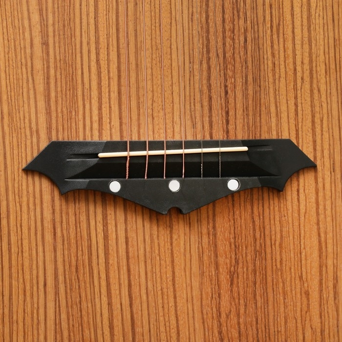 Гитара акустическая, цвет дерево, 97см, с вырезом