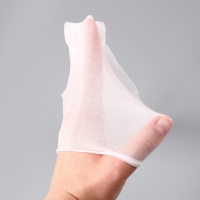 Капрон для кукол и цветов, набор 4 шт., размер 1 шт. &mdash; 45 &times; 6 см, цвет белый