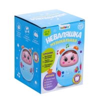 Музыкальная неваляшка &laquo;Мой малыш&raquo;, звук, свет, цвет голубой