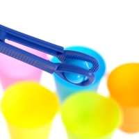 Набор для сортировки «Стаканчики», с пинцетом, по методике Монтессори, 3+ Набор для сортировки «Стаканчики», с пинцетом, по методике Монтессори, 3+