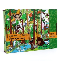 Пазл деревянный фигурный «Однажды в лесу», 60 элементов Пазл деревянный фигурный «Однажды в лесу», 60 элементов