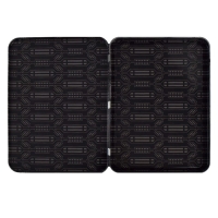 Пенал-футляр металлический 235 х 175 х 20 мм, Феникс "Роботы"