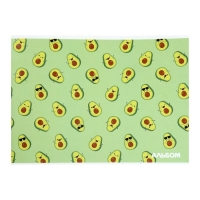 Альбом для рисования А4, 40 листов на скрепке "Авокадо", обложка мелованный картон, внутренний блок офсет 100 г/м&sup2;