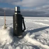 Термос с ручкой &laquo;Арктика 2200&raquo;, черный