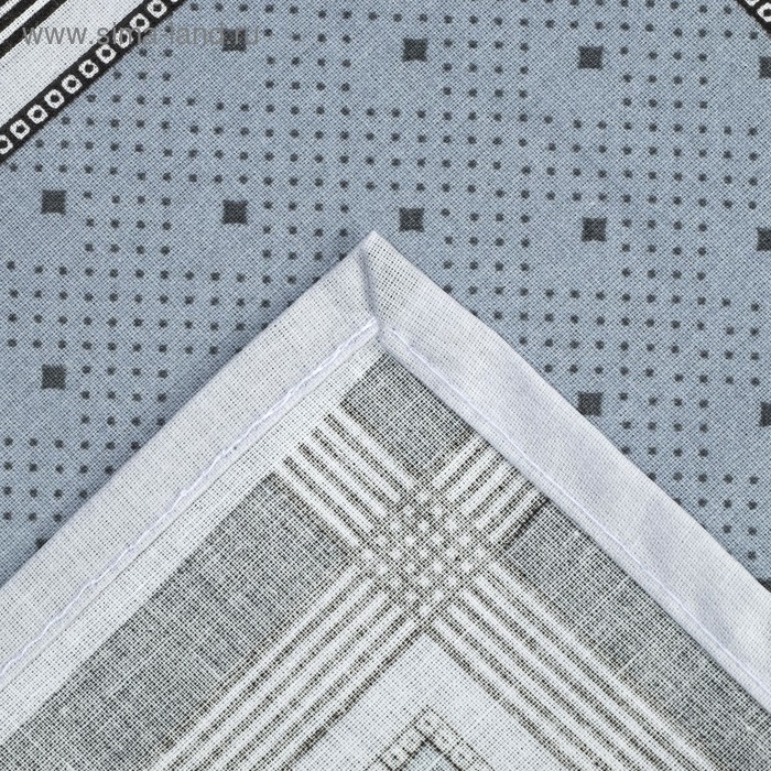 Платок носовой мужской 28х28см, 12шт, рис 21163-1 микс, ситец 100г/м, хл100% Платок носовой мужской 28х28см, 12шт, рис 21163-1 микс, ситец 100г/м, хл100%