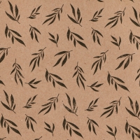 Бумага упаковочная крафт в рулоне «Ветки», 0.5 х 8 м Бумага упаковочная крафт в рулоне «Ветки», 0.5 х 8 м