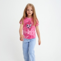 Футболка для девочки &laquo;Пинки Пай&raquo;, My Little Pony, &laquo;Тай-дай&raquo;, рост 98-104 см