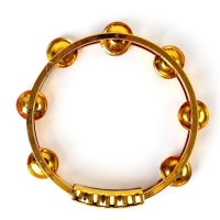 Музыкальная игрушка бубен &laquo;Звонкий блеск&raquo;, с металлическими бубенцами, цвета МИКС