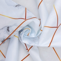 Штора для ванны Доляна &laquo;Мрамор&raquo; с люверсами, 180&times;180 см