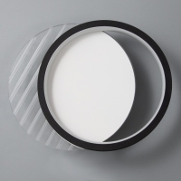 Бра "Двойной круг" LED 18Вт 3000/4000К белый 19х23х5 см Бра "Двойной круг" LED 18Вт 3000/4000К белый 19х23х5 см