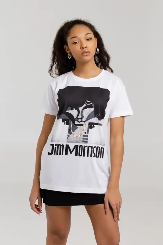 Футболка &laquo;Меламед. Jim Morrison&raquo;, белая, размер XL