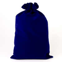 Подарочный мешок «Подарок от Деда Мороза», 60 х 40см, синий бархат Подарочный мешок «Подарок от Деда Мороза», 60 х 40см, синий бархат