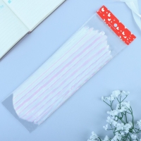 Бант - шар №10 «Полоски», белый Бант - шар №10 «Полоски», белый