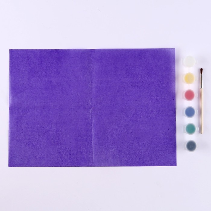 Новогодний набор для творчества. Ёлочные деревянные подвески под раскраску &laquo;Новый год! Лиса и машинка&raquo;