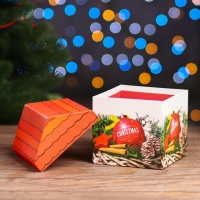 Набор коробок 4 в 1 "Новогодний дом" 15 х 15 х 18 - 10,5 х 10,5 х 13,2 см Набор коробок 4 в 1 "Новогодний дом" 15 х 15 х 18 - 10,5 х 10,5 х 13,2 см