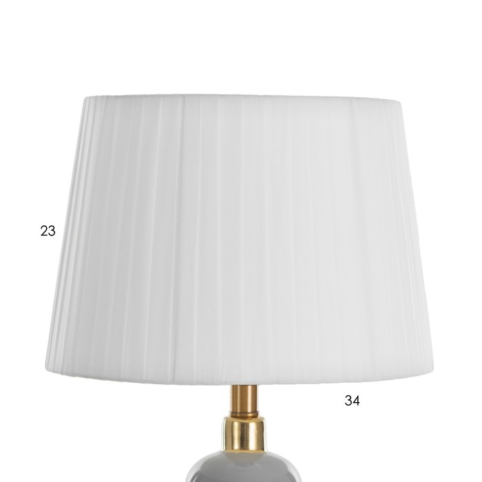 Торшер Торшер "Жаклин" Е27 40Вт белый 30х30х156см