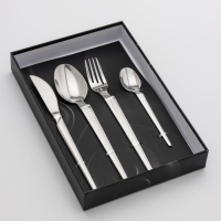 Набор столовых приборов из нержавеющей стали Magistro &laquo;Венеция&raquo;, 4 предмета, цвет серебряный