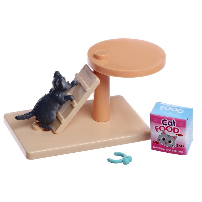 Игровой набор &laquo;Котя дома&raquo; с аксессуарами, МИКС