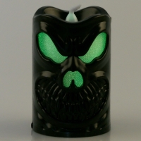 Хэллоуин. Свеча светодиодная &laquo;Привидение&raquo;, цвет МИКС