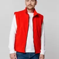 Жилет флисовый Manakin, красный, размер M/L