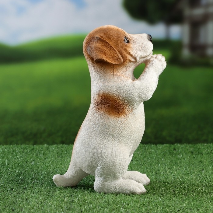 Садовая фигура Садовая фигура "Попрошайка песик" 10х16х22см