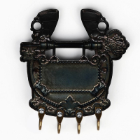 Ключница настенная-подкова &laquo;Счастья и удачи&raquo;, 11 х 12,5 см.