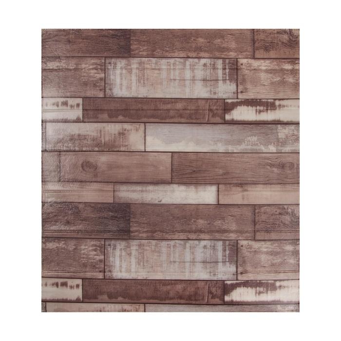 Самоклеящаяся ПВХ панель Самоклеящаяся ПВХ панель "Бежевая плитка" 70*77см