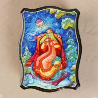 Шкатулка &laquo;Сказки&raquo;, 12&times;16 см, лаковая миниатюра, микс