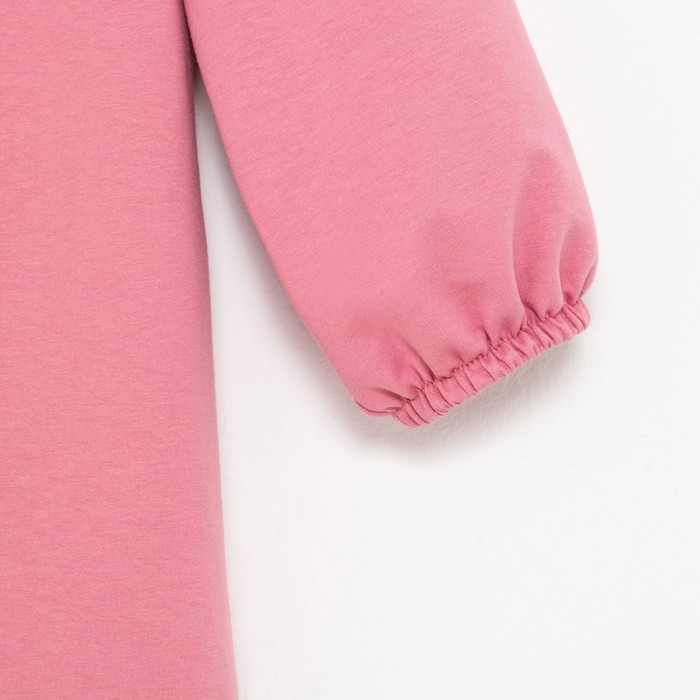 Платье для девочки KAFTAN "Basic line", размер 34 (122-128), цвет розовый