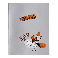 Тетрадь предметная "Пёс и Кот" 48 листов в клетку "Химия", обложка мелованный картон, металлизированная краска, ВД-лак, блок офсет Тетрадь предметная "Пёс и Кот" 48 листов в клетку "Химия", обложка мелованный картон, металлизированная краска, ВД-лак, блок офсет