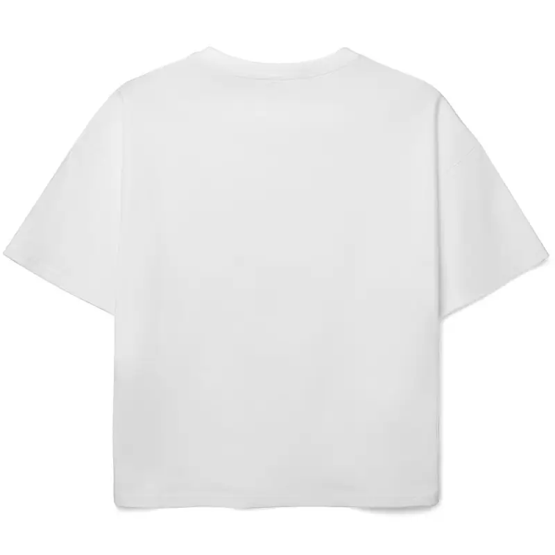 Футболка детская оверсайз Teezer, белая, 14 лет