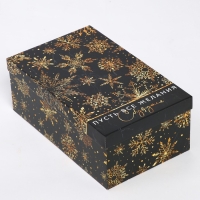 Набор коробок подарочных 15 в 1 &laquo;Winter&raquo;, 12 х 7 х 4 см - 46,6 х 35,2 х 17.5 см, Новый год