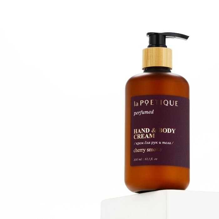 Крем для рук и тела парфюмированный, 300 мл, аромат Lost cherry, laPOETIQUE Крем для рук и тела парфюмированный, 300 мл, аромат Lost cherry, laPOETIQUE