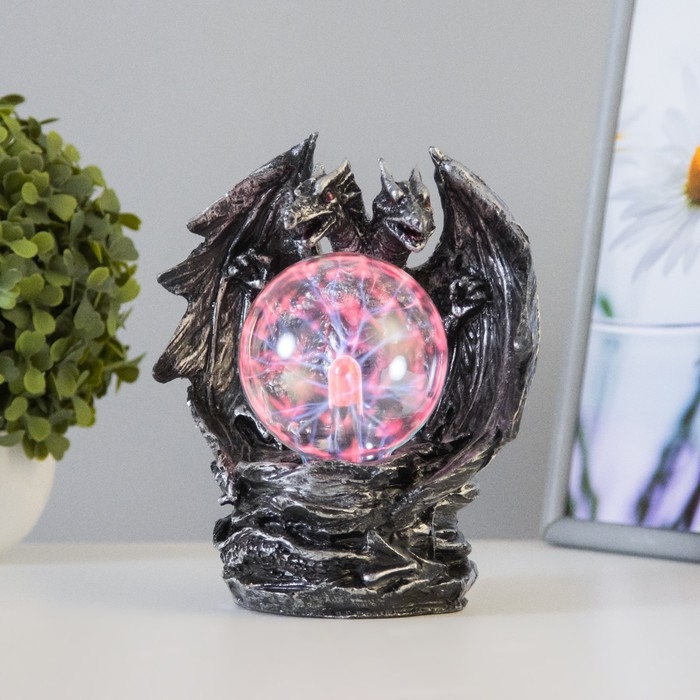 Плазменный шар Плазменный шар "Два дракона "12х16х19, от сети