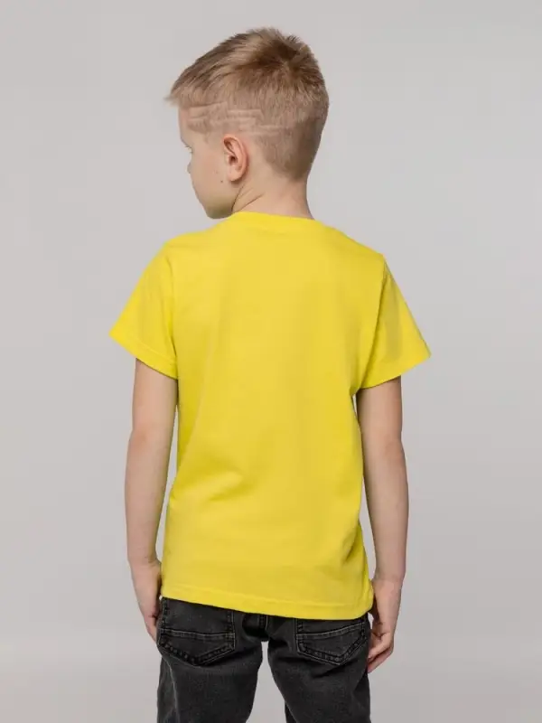 Футболка детская T-Bolka Kids, желтая, 6 лет Футболка детская T-Bolka Kids, желтая, 6 лет