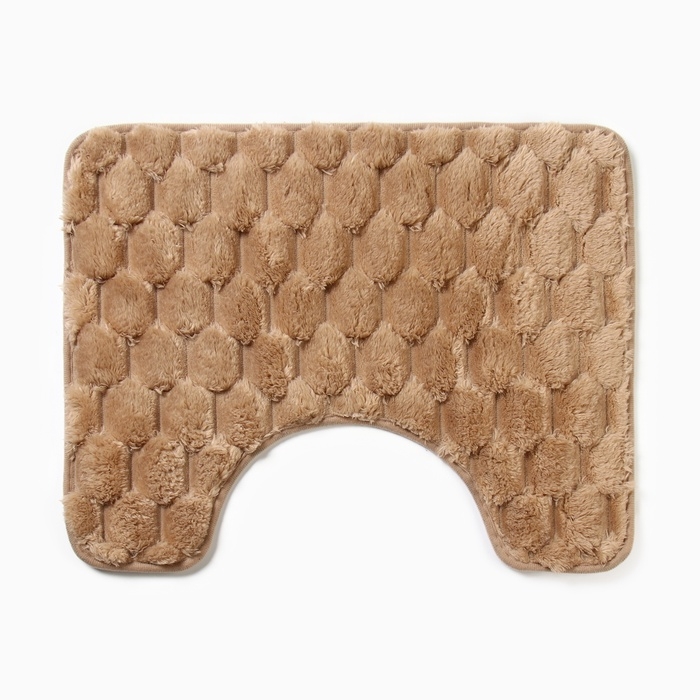 Коврик для ванной Этель Коврик для ванной Этель "Ромбы", цв. бежевый, 40х50 см