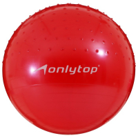 Фитбол ONLYTOP d=65 см, 1000 г, полумассажный, цвета МИКС Фитбол ONLYTOP d=65 см, 1000 г, полумассажный, цвета МИКС